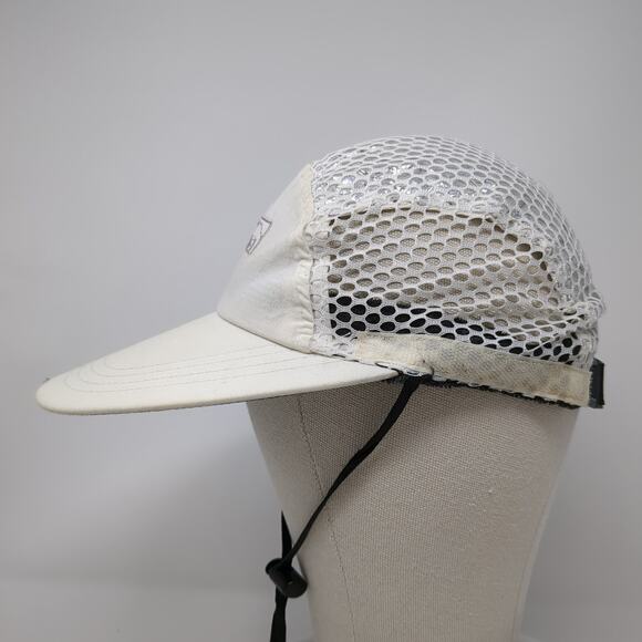 Sequel Slideback Baseball Cap White One Size Adjustable Drawstring Embroidered - Picture 3 of 8